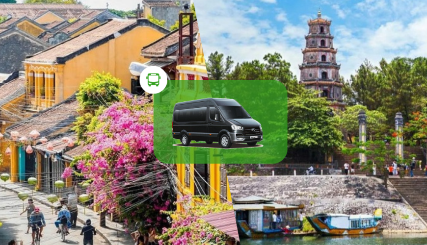 Hoi An to Hue: Daily Limousine Bus