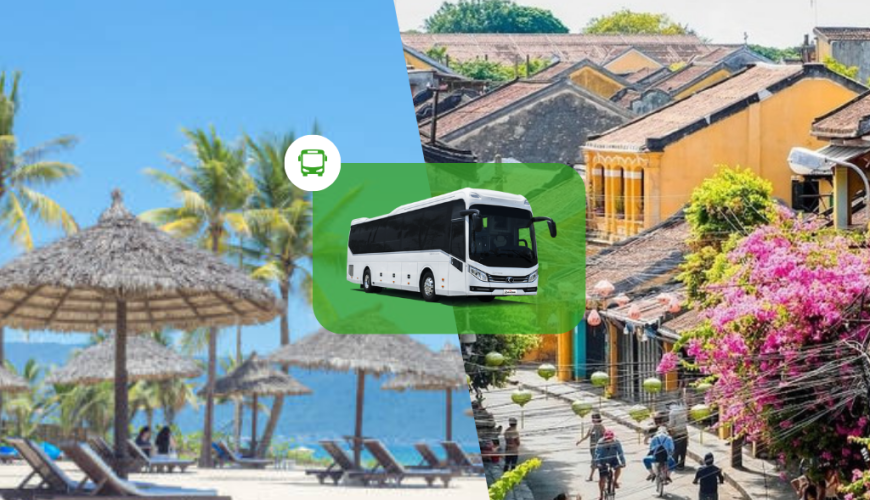 From Da Nang Beachside to Hoi An: Shuttle Bus 11 Seater
