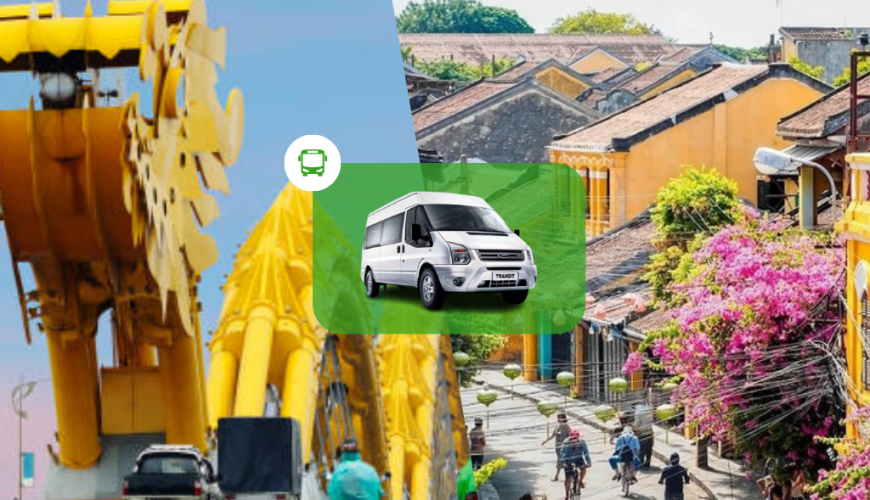 From Da Nang to Hoi An: Van 11 Seater