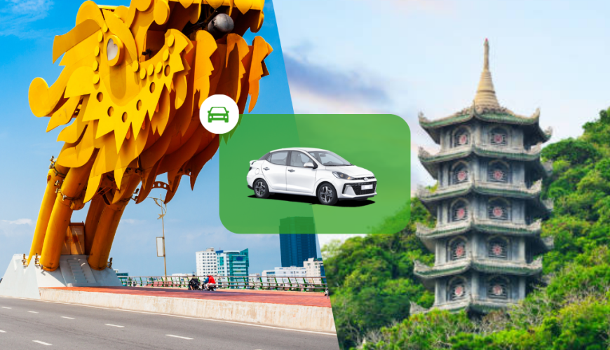 Da Nang City (Center area) to Marble Mountains & Linh Ung Tour